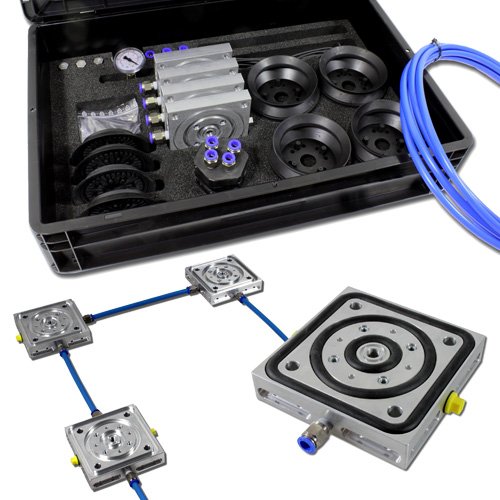 CNC Clamping vacuum tables, tslot plates and vacuum pumps